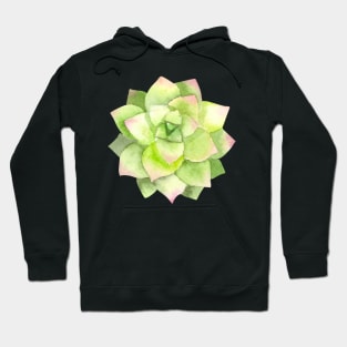 Green Flower Hoodie